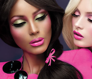 barbie mac makeup. pic below from MAC Barbie